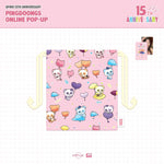 (PRE-ORDER) APINK - [PINGDOONGS ONLINE POP-UP] 15th ANNIVERSARY MD STRING POUCH