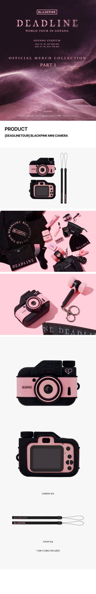 BLACKPINK DEADLINE WORLD TOUR ミニカメラ 2f732674349bcdbce8d15ca257828e