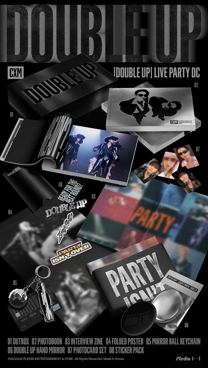 CxM (SEVENTEEN) - [DOUBLE UP] LIVE PARTY DC – kpopalbums.com
