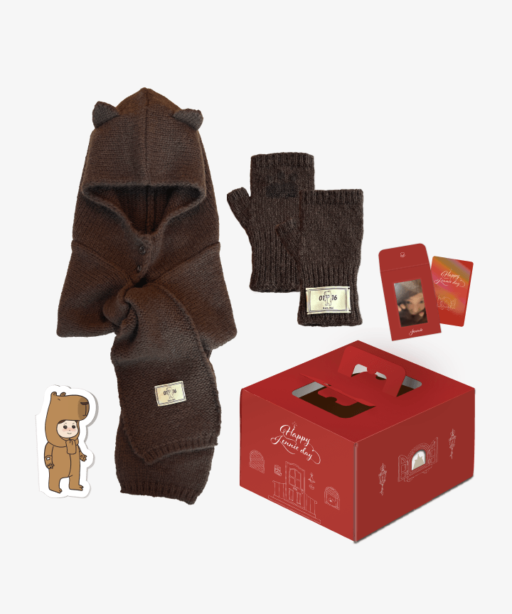 JENNIE - [NINIBARA] (BIRTHDAY OFFICIAL MD Clava Kit) – kpopalbums.com