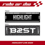 (PRE-ORDER) HIGHLIGHT - [RIDE OR DIE] LIVE 2025 MD SLOGAN