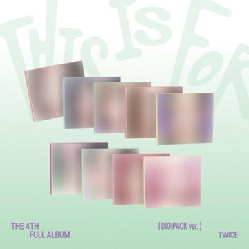 (PRE-ORDER) TWICE - [THIS IS FOR] 4th Album DIGIPACK 9 Version SET