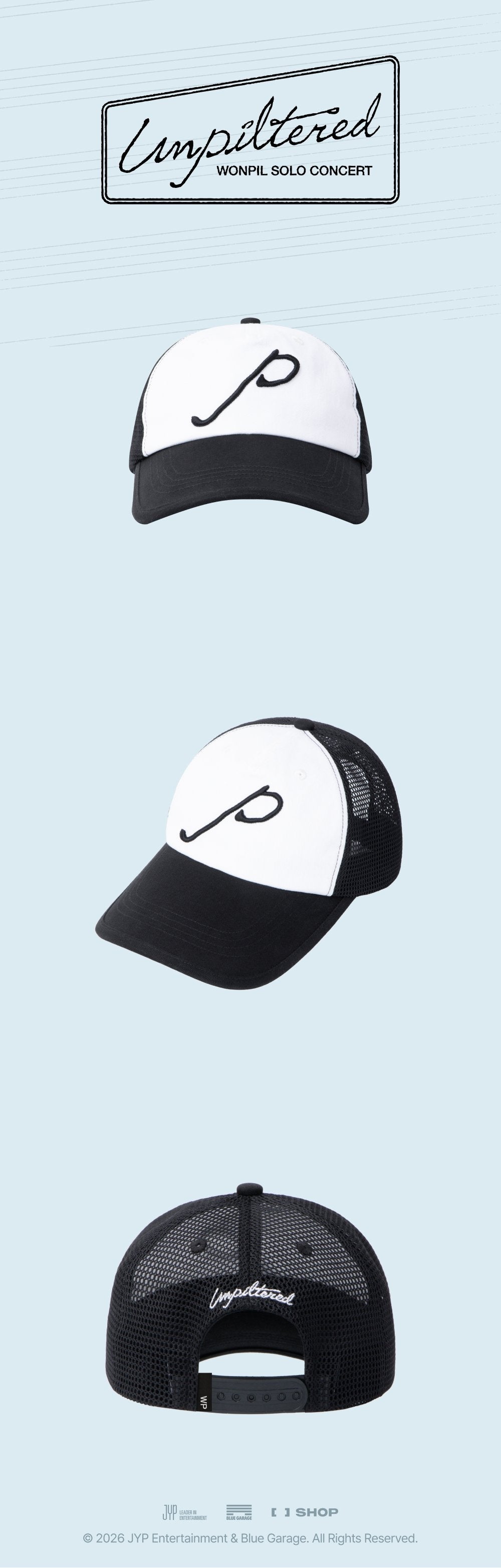 B.I ソウルコンサート　MD WONDERLAND キャップ WONPIL - [Unpiltered] (SOLO CONCERT MD BALL CAP) – kpopalbums.com
