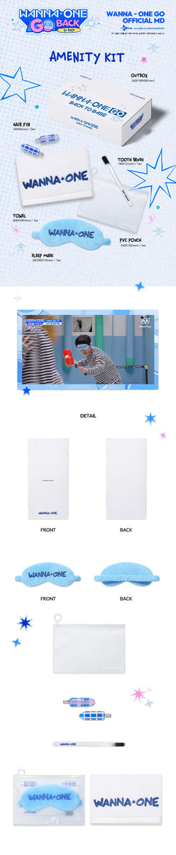 WANNA ONE - [WANNA ONE GO : Back to Base] (OFFICIAL MD AMENITY KIT