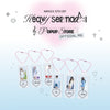 NMIXX - [Heavy Serenade] POP-UP STORE MD ACRYLIC MINIATURE KEYRING