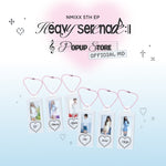 NMIXX - [Heavy Serenade] POP-UP STORE MD ACRYLIC MINIATURE KEYRING