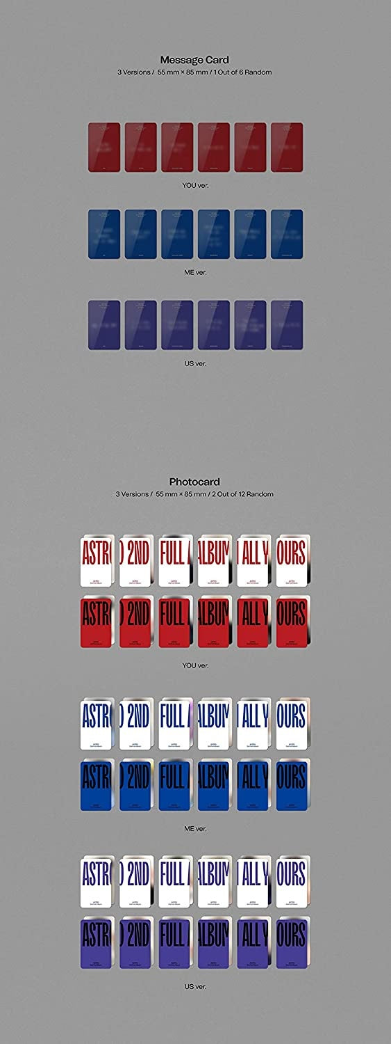 Astro - [All Yours] (2nd Album RANDOM Version) – kpopalbums.com