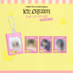 YUNA - [Ice Cream] POP-UP STORE MD ACRYLIC BLOCK KEYRING