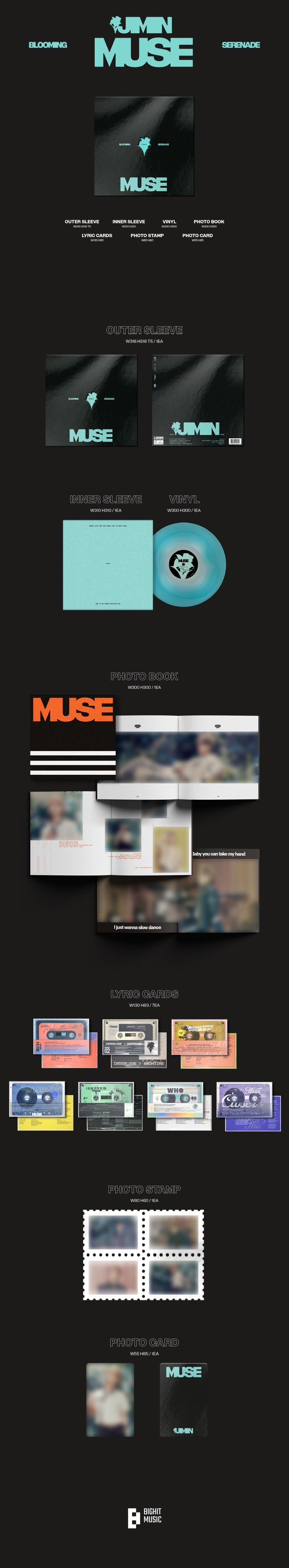 JIMIN (BTS) - [MUSE] LP Version – kpopalbums.com