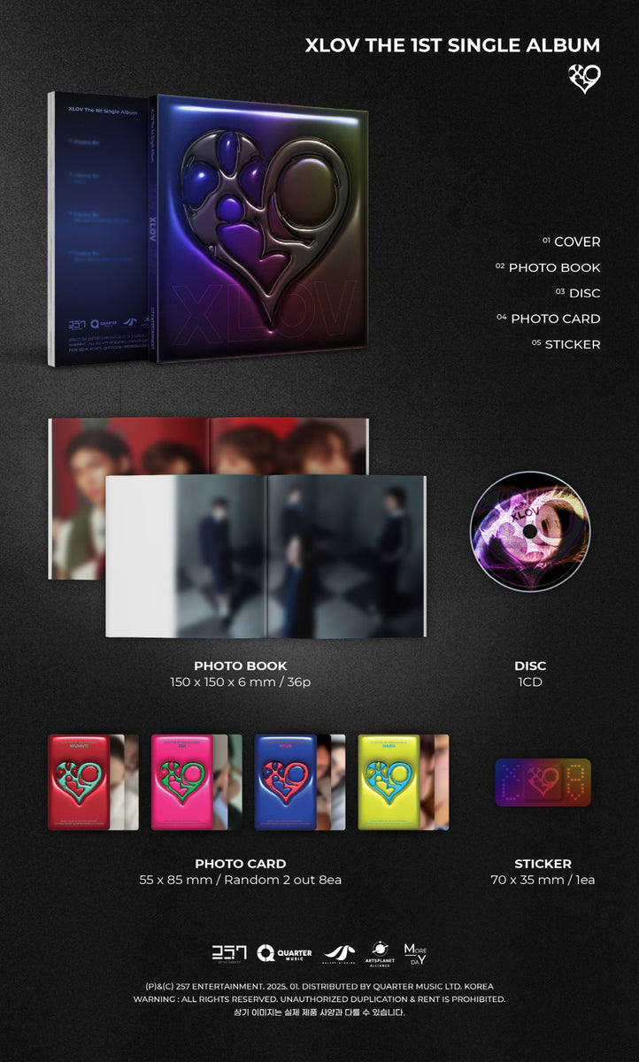 XLOV - [I'MMA BE] 1st Single Album – kpopalbums.com