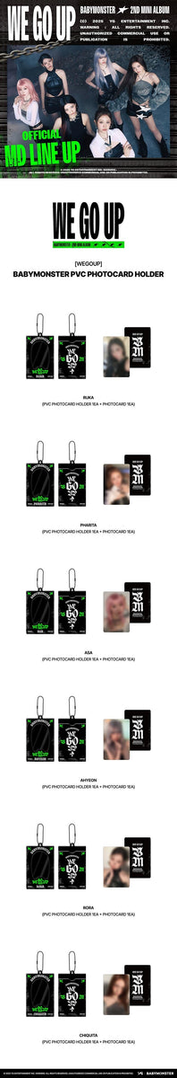 BABYMONSTER PVC PHOTOCARD HOLDER新品未開封 BABYMONSTER SEE YOU THERE Official Merchandise - PVC Photocard