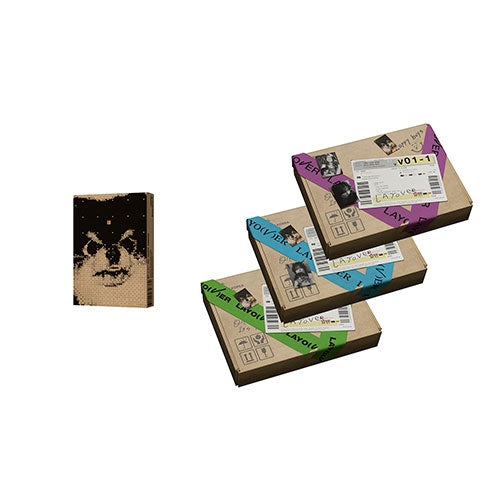 V (BTS) - [Layover] (Solo Album 4 Version SET + WEVERSE Gifts