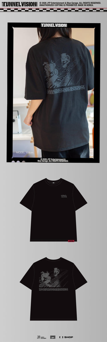 ITZY - [TUNNEL VISION] (3RD WORLD TOUR OFFICIAL MD T-SHIRT