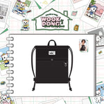 (PRE-ORDER) LEE DONG WOOK - [WOOKDONG'S HOME SWEET HOME] MD DOODLE LABEL STRING BAG