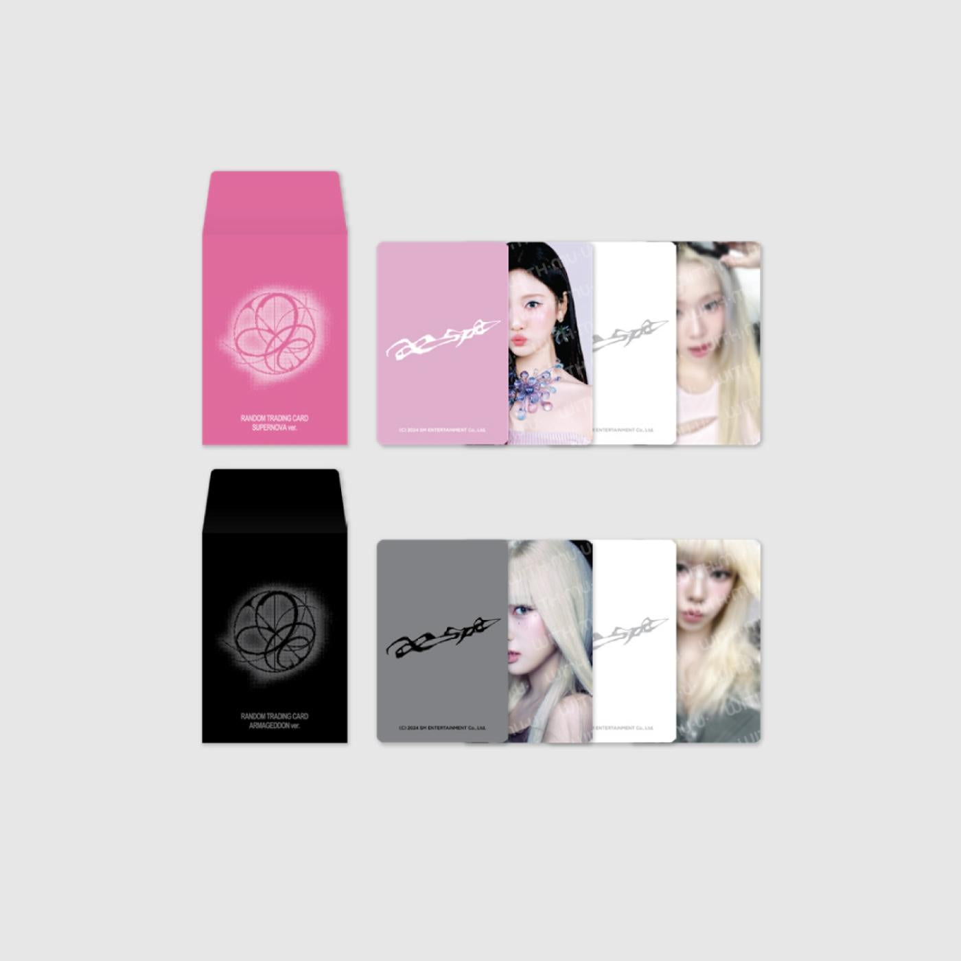 aespa - [Armageddon] 1st Album OFFICIAL MD RANDOM TRADING CARD