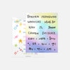 AHOF - [AHOFOHA] 2026 1st FAN-CON MD LIGHT STICK DECO STICKER SET