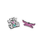 (RESTOCKING) LE SSERAFIM - [LE SSERAFIM Brand Merch] OFFICIAL MD Pin Badge Set