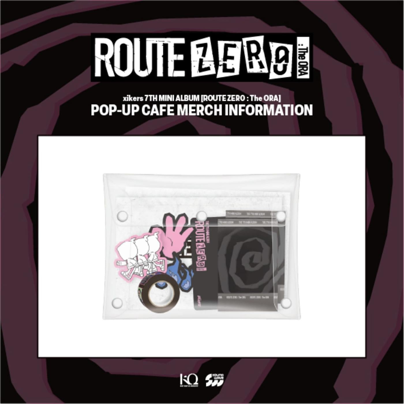 xikers - [ROUTE ZERO: The ORA] (POP-UP STORE MD PHOTO PACK POUCH