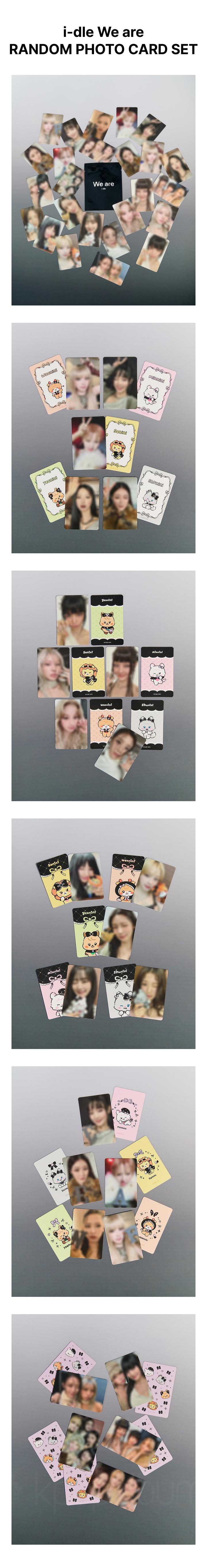 i-dle - [We are] (POP-UP MD RANDOM PHOTO CARD SET