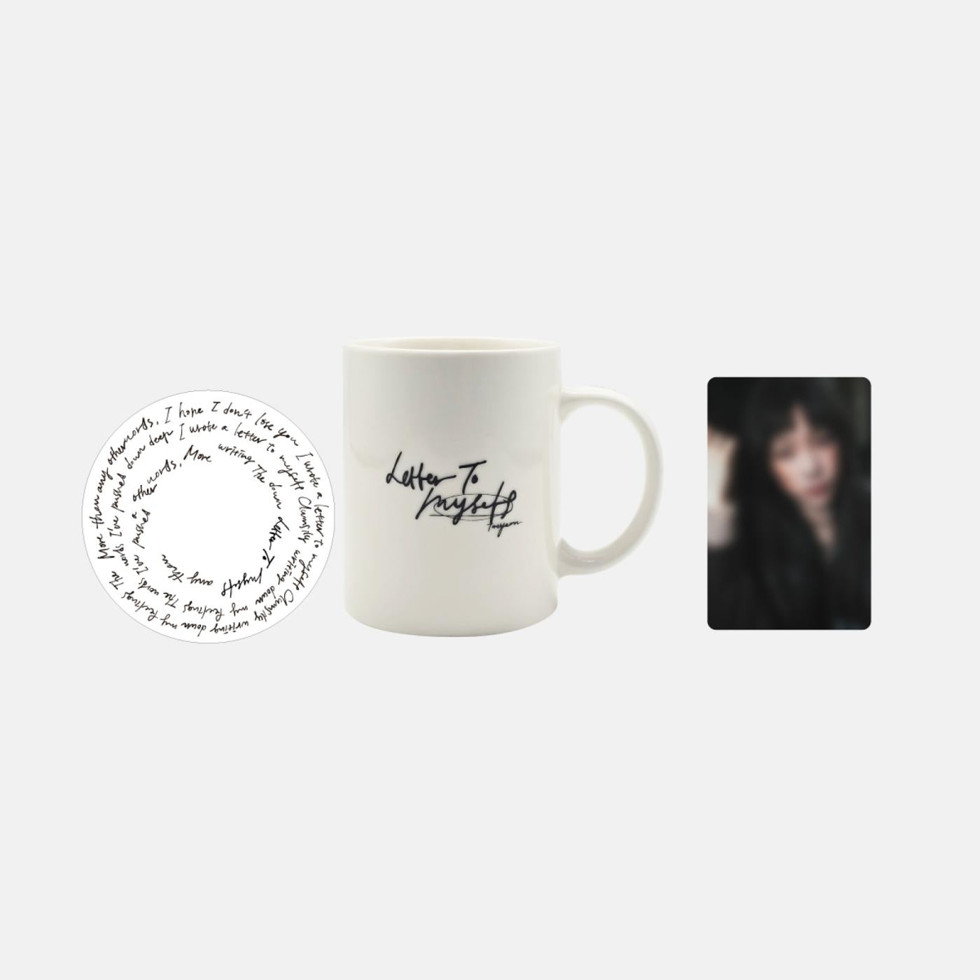 TAEYEON - [Letter To Myself] OFFICIAL MD MUG & COASTER SET