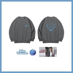 (PRE-ORDER) NMIXX - [Blue Valentine] OFFICIAL MD SWEATSHIRT & PATCH SET