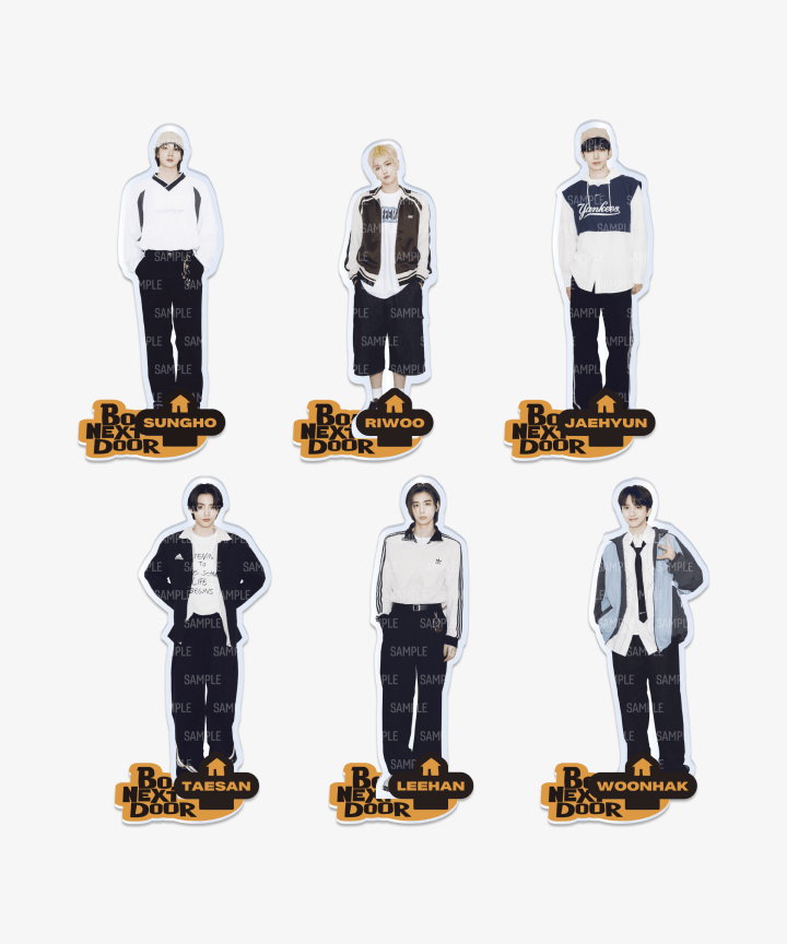 BOYNEXTDOOR - [AND,] OFFICIAL MD ACRYLIC STAND – kpopalbums.com