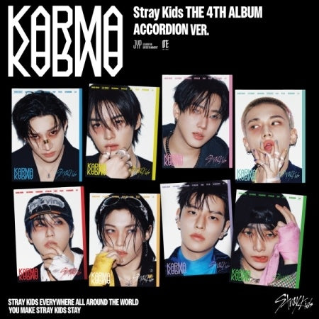 STRAY KIDS - [KARMA] 4th Album ACCORDION LEE KNOW Version