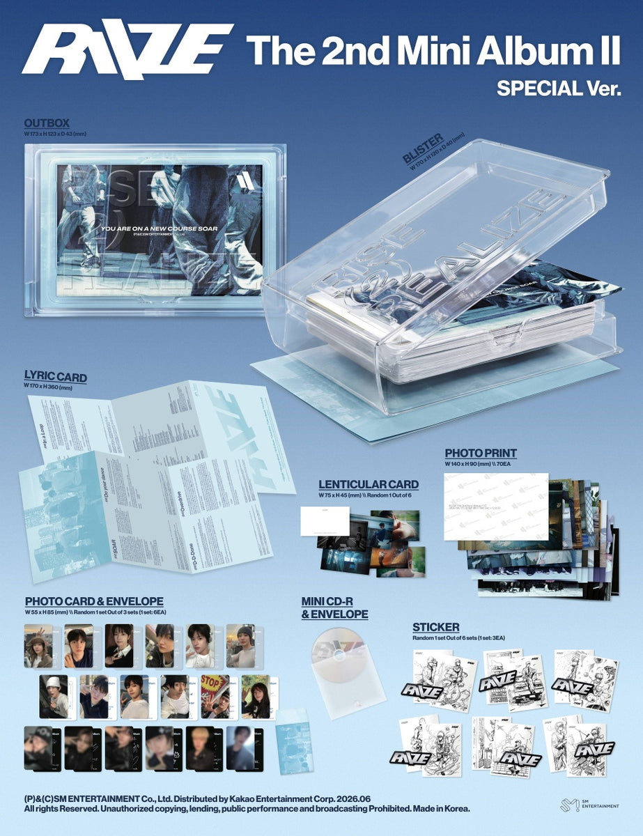 RIIZE - [II] 2nd Mini Album Special Version – kpopalbums.com