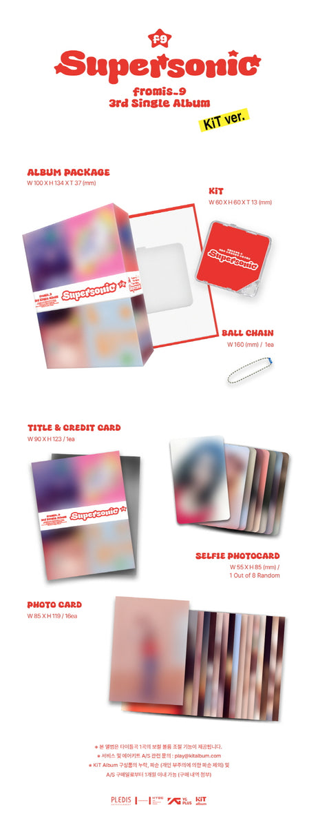 fromis_9 supersonic サイン入りアルバム mwave ジホン fromis_9 supersonic サイン入りアルバム mwave ジホン K-POP