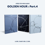 (PRE-ORDER) ATEEZ - [GOLDEN HOUR : PART.4] 13th Mini Album A Version