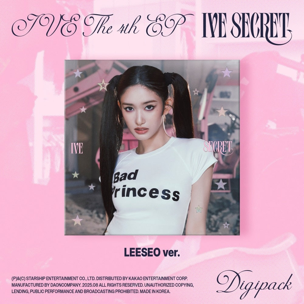 IVE - [IVE SECRET] 4th Mini Album DIGIPACK LEESEO Version