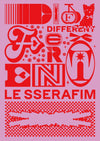 LE SSERAFIM - [DIFFERENT] Japan 4th Single Album LIMITED Edition NOSTALGIC YLANG Version