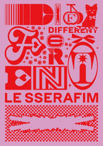 LE SSERAFIM - [DIFFERENT] Japan 4th Single Album LIMITED Edition NOSTALGIC YLANG Version