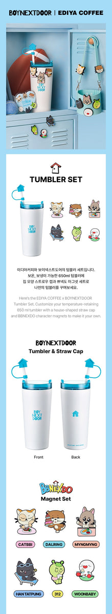 BOYNEXTDOOR - [EDIYA X BBNEXDO] Collab MD Tumbler Set – kpopalbums.com