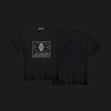ALLDAY PROJECT - [FAMOUS] OFFICIAL MD BLACK GLOBE T-SHIRT
