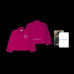 (PRE-ORDER) TAEYANG - [QUINTESSENCE] 4th Album OFFICIAL MD PINK CANVAS JACKET SET