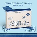 WONHO - [BRIGHT SKY] 2025 SEASON'S GREETINGS WALL CALENDAR Version