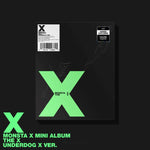 (LUCKY DRAW) MONSTA X - [THE X] 13th Mini Album UNDERDOG X Version
