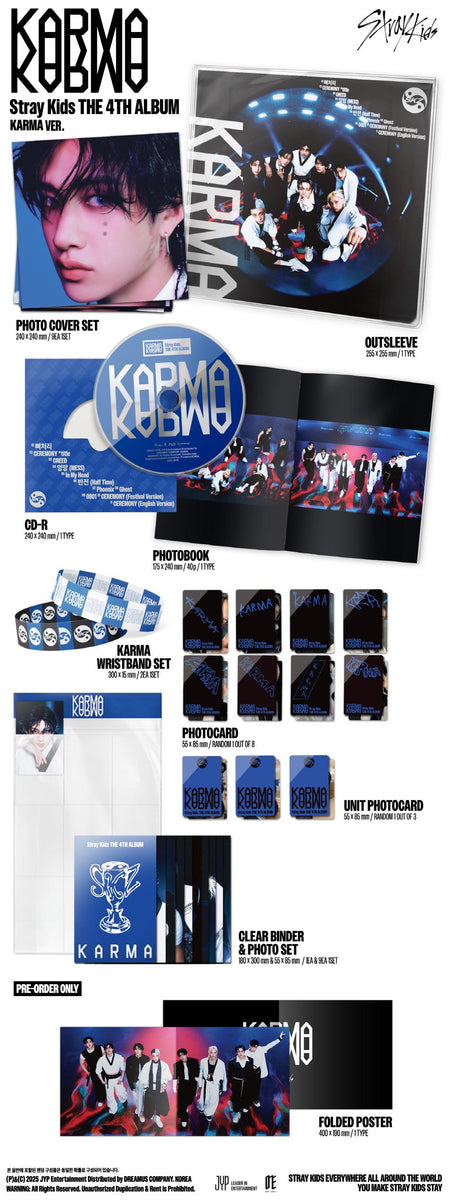 STRAY KIDS - [KARMA] 4th Album LIMITED KARMA Version