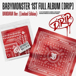 BABYMONSTER - [DRIP] 1st FULL Album LIMITED Edition BANDANA Version