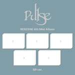 (PRE-ORDER) RESCENE - [PULSE] 4th Mini Album QR 5 Version SET