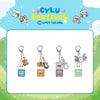 LUCY - [CYLU FESTIVAL in LUCY ISLAND] CHARACTER POP-UP MD RANDOM KEYCAP KEYRING