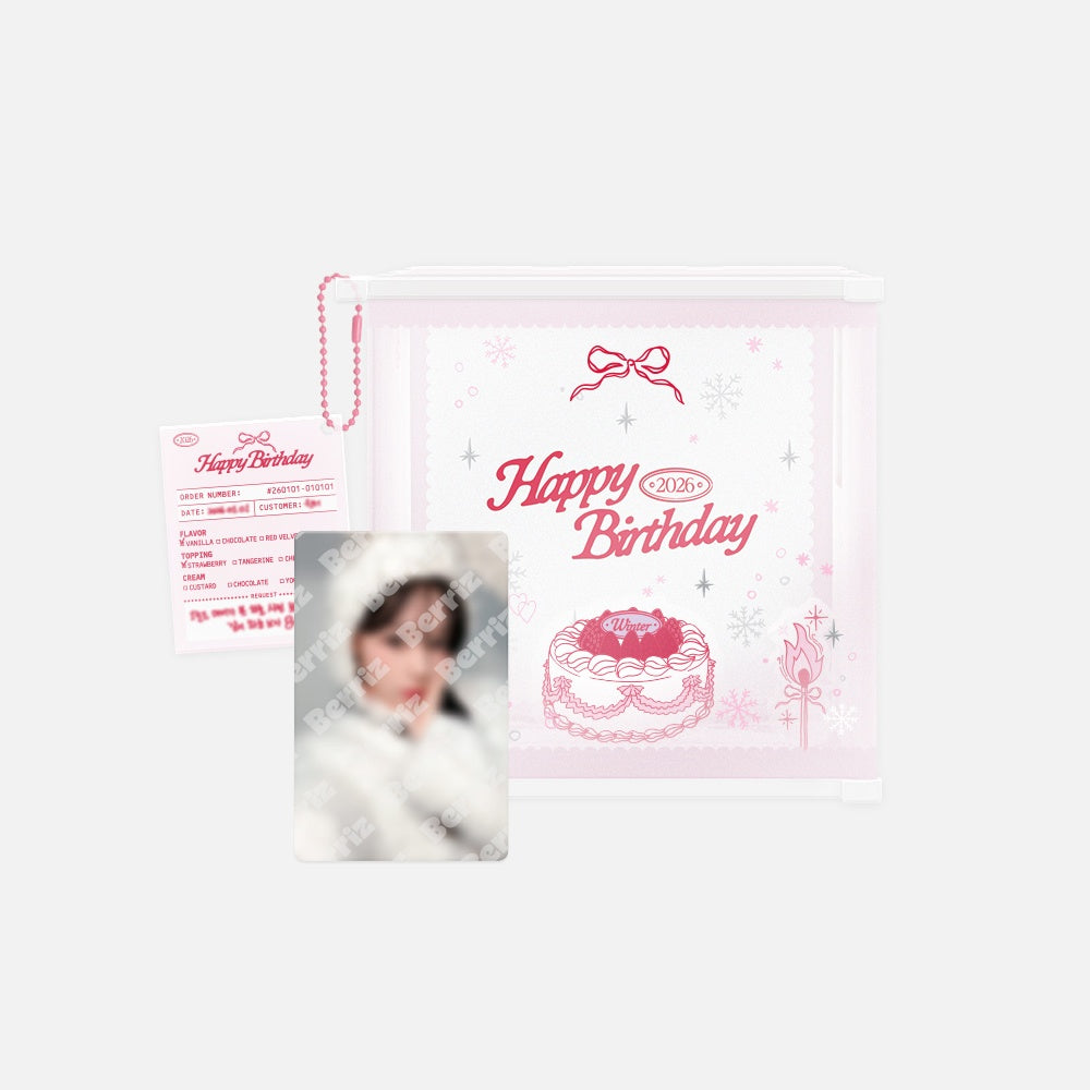 WINTER - [ARTIST BIRTHDAY] OFFICIAL MD ACRYLIC CAKE BOX