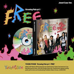 YOUNG POSSE - [GROWING PAIN PT.1 : FREE] EP Album JEWEL CASE Version