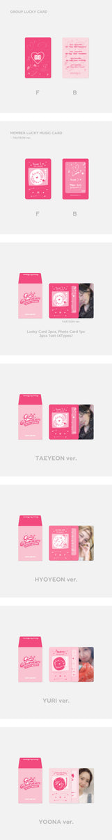 Girls' Generation - [18TH ANNIVERSARY MD] LUCKY CARD SET