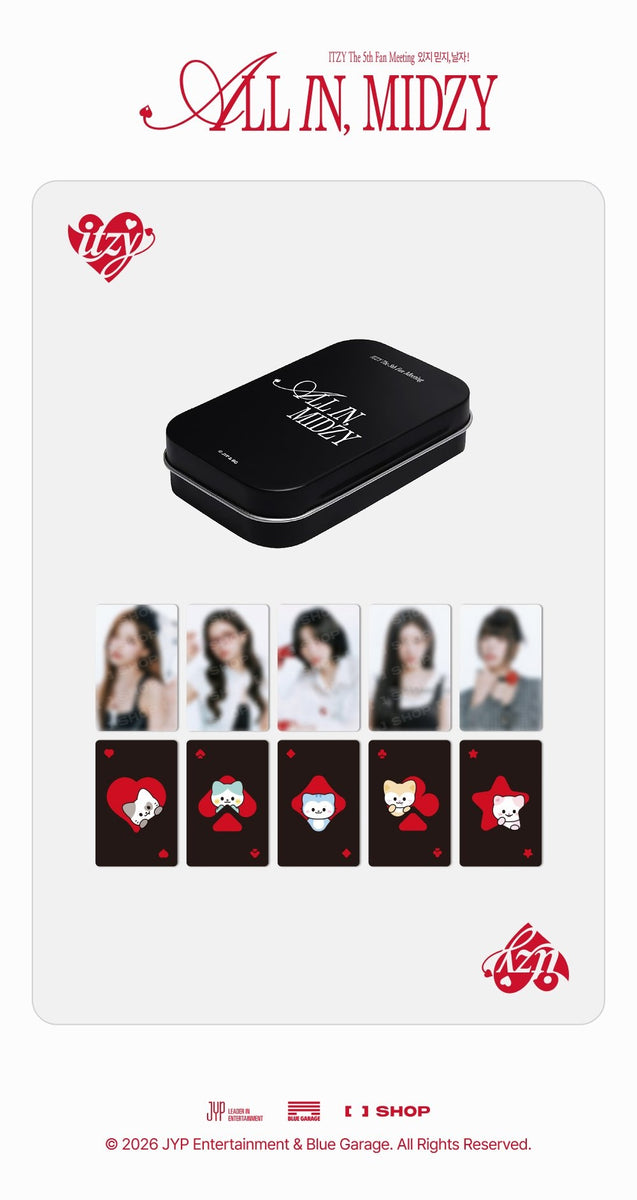 itzy countingstars 中華 広州 サイン会 当選者限定 セット ITZY - [ALL IN, MIDZY] (5th Fan Meeting MD TINCASE SET