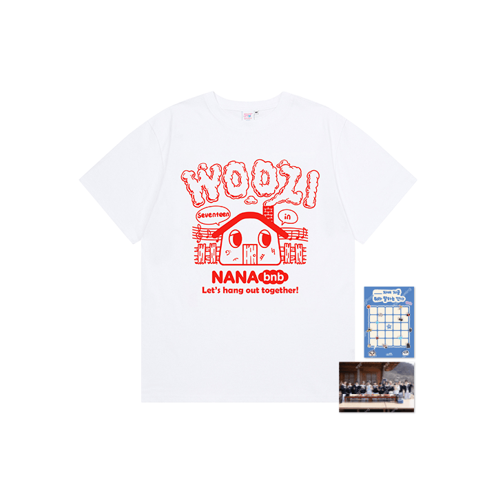セブチ seventeen ナナ民泊 ウォヌ Tシャツ Mサイズ SEVENTEEN - T セブチ seventeen ナナ民泊 ウォヌ Tシャツ Mサイズ SEVENTEEN - T
