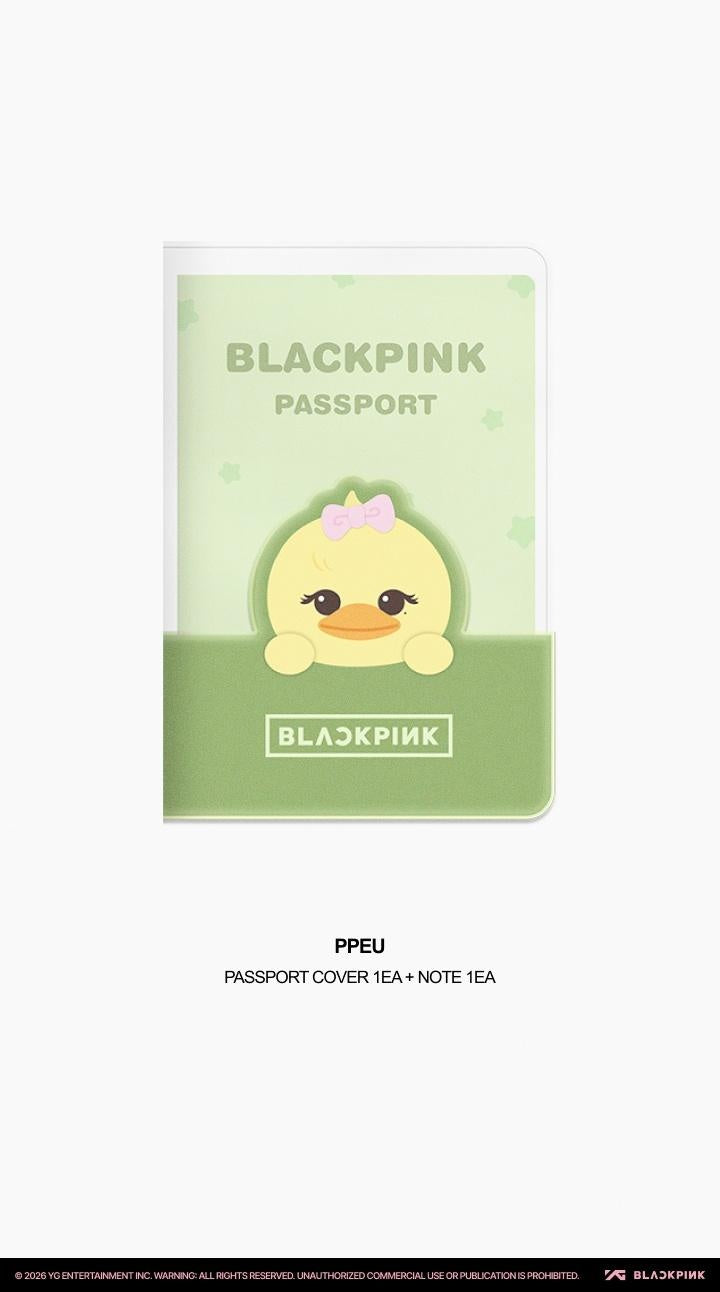 BLACKPINK - [JUMP POPUP] (OFFICIAL MD CHARACTER PASSPORT CUSTOM