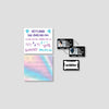 KEY - [2024 KEYLAND ON : AND ON #] OFFICIAL MD LENTICULAR ID CARD + FANLIGHT DECO STICKER SET