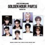(PRE-ORDER) ATEEZ - [GOLDEN HOUR : PART.6] 15th Mini Album DIGIPACK RANDOM Version
